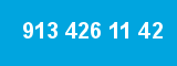 913 426 11 42 913 426 11 42